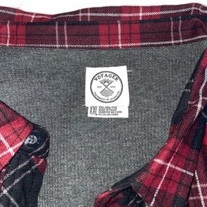 Men’s voyager flannel jacket